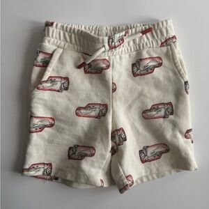 Disney Cars Shorts Drawstring Cotton 2T